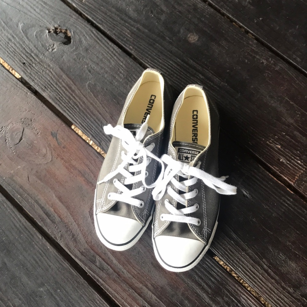 CONVERSE WONENS ALL STAR LOW SNEAKER - GREY